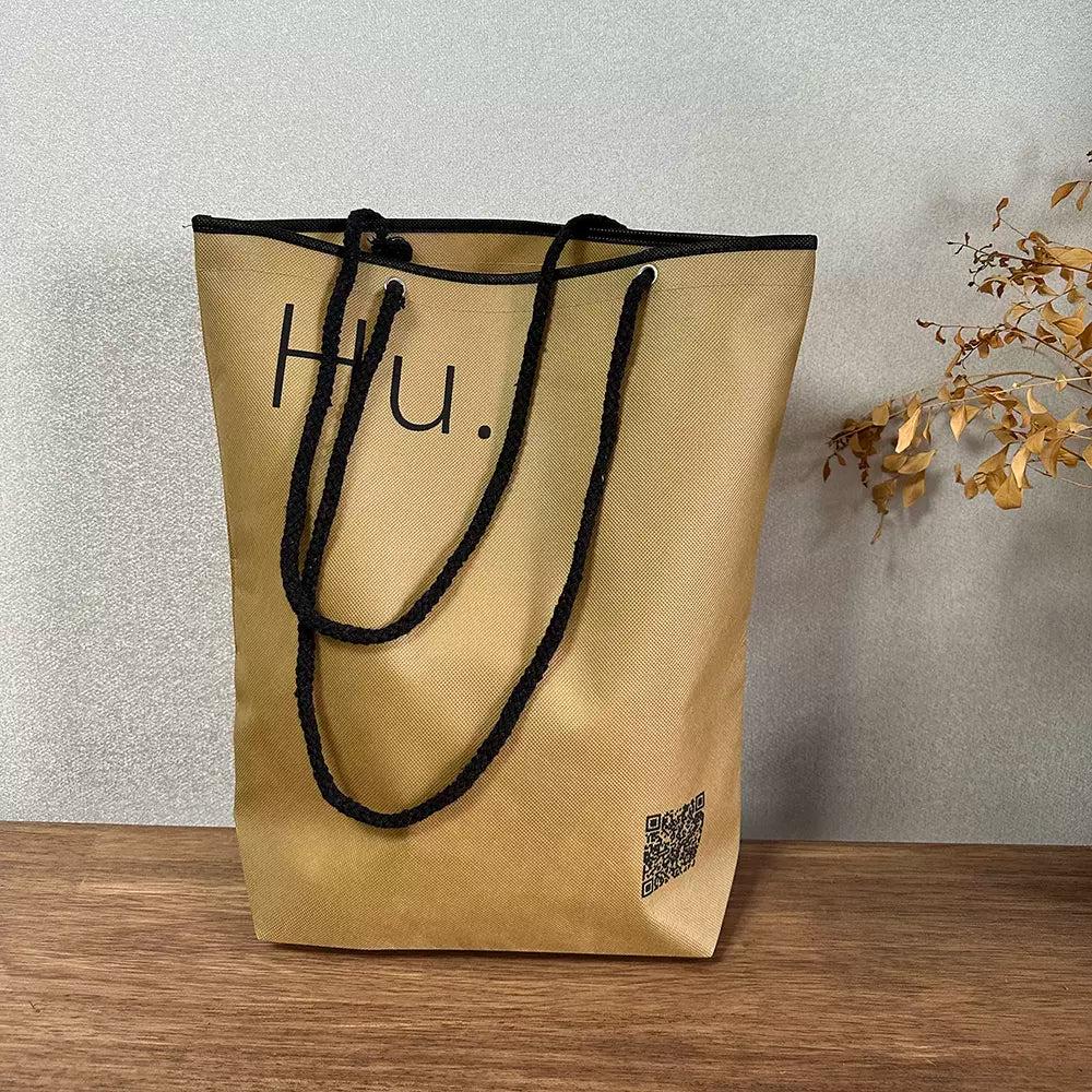 Non-woven bags customized thick printing logo tote bags customized environmental bags high-end custom blank bag expedited